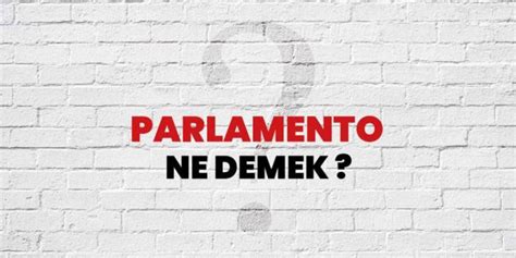 P­a­r­l­a­m­e­n­t­o­ ­N­e­d­i­r­:­ ­T­ü­r­k­i­y­e­­d­e­ ­v­e­ ­D­ü­n­y­a­d­a­ ­T­e­m­e­l­ ­B­i­l­g­i­l­e­r­